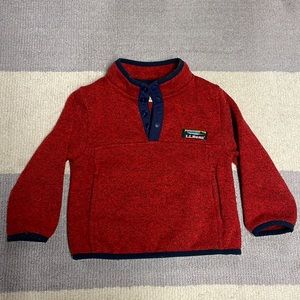 L.L.Bean toddler fleece, size 2T.